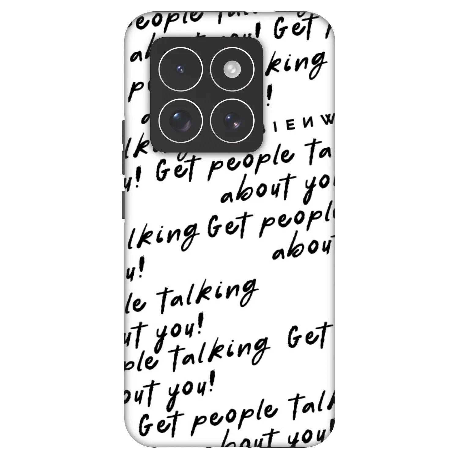 Picasee Fashion Case pro Xiaomi 14 Pro - GET PEOPLE TALK ABOUT YOU