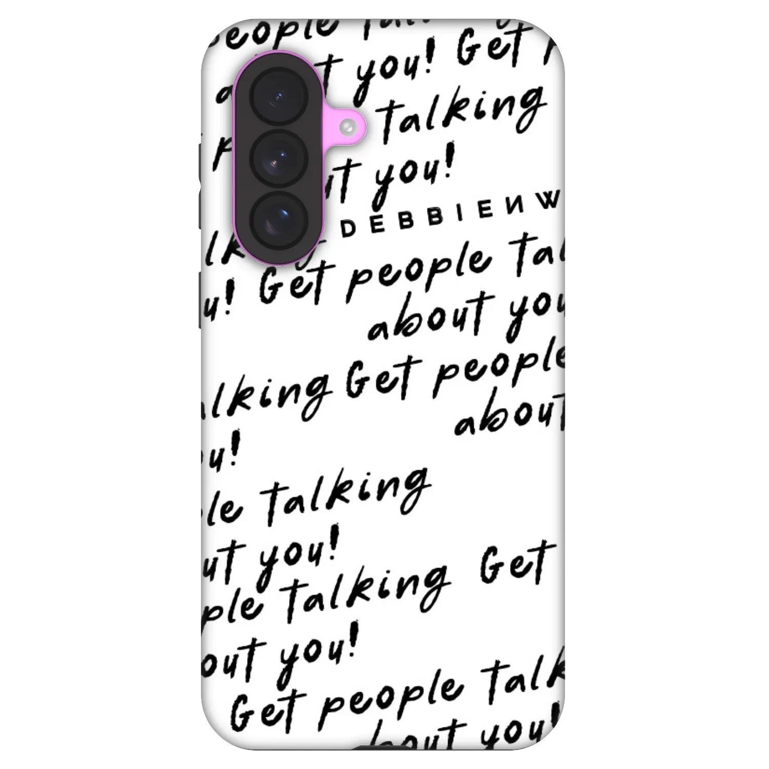 Picasee Fashion Case pro Samsung Galaxy A37 - GET PEOPLE TALK ABOUT YOU