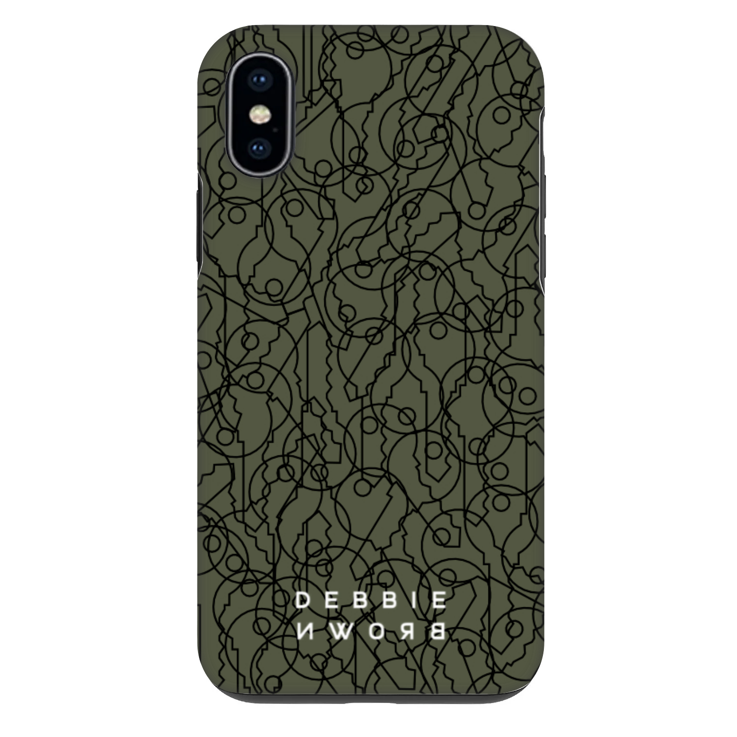 Picasee Fashion Case pro Apple iPhone X/XS - UNLOCK YOURSELF