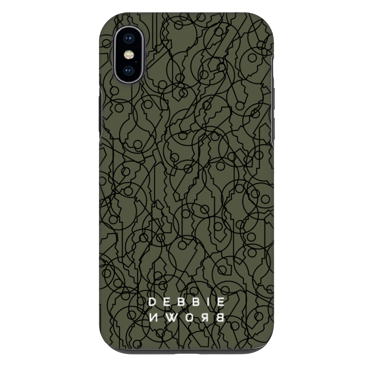 Picasee Fashion Case pro Apple iPhone XS Max - UNLOCK YOURSELF