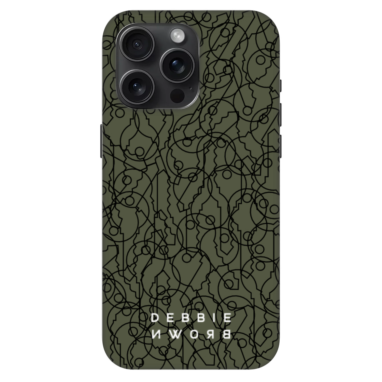 Picasee Fashion Case MagSafe Apple iPhone 15 Pro Max - UNLOCK YOURSELF