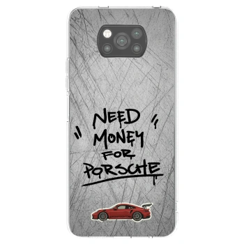 Picasee silikonový černý obal pro Xiaomi Poco X3 - Grey Drift