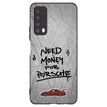 Picasee silikonový černý obal pro Huawei P Smart 2021 - Grey Drift