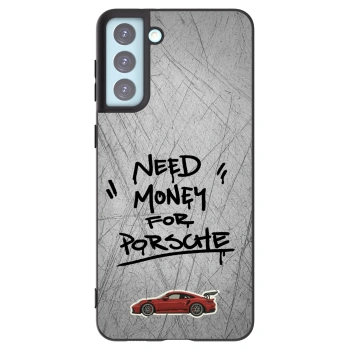 Picasee silikonový černý obal pro Samsung Galaxy S21+ 5G G996F - Grey Drift