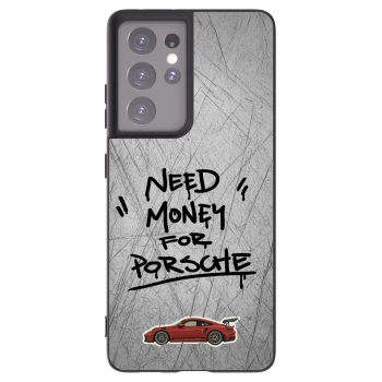Picasee silikonový černý obal pro Samsung Galaxy S21 Ultra 5G G998B - Grey Drift