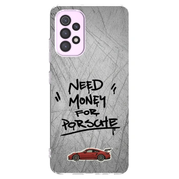 Picasee silikonový průhledný obal pro Samsung Galaxy A32 5G A326B - Grey Drift