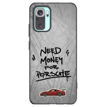 Picasee silikonový černý obal pro Xiaomi Redmi Note 10 Pro - Grey Drift