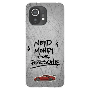 Picasee silikonový průhledný obal pro Xiaomi Mi 11 - Grey Drift