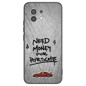 Picasee silikonový černý obal pro Xiaomi Mi 11 - Grey Drift