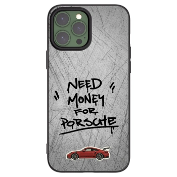 Picasee silikonový černý obal pro Apple iPhone 13 Pro Max - Grey Drift