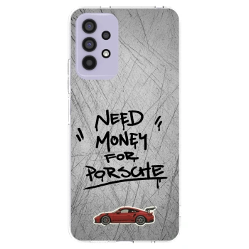 Picasee silikonový průhledný obal pro Samsung Galaxy A32 4G SM-A325F - Grey Drift