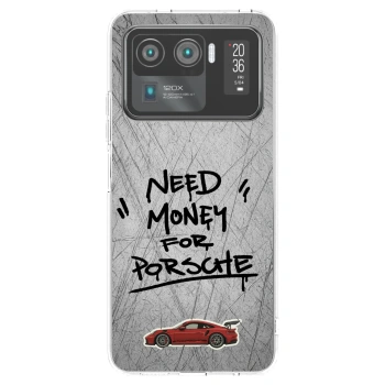 Picasee silikonový průhledný obal pro Xiaomi Mi 11 Ultra - Grey Drift