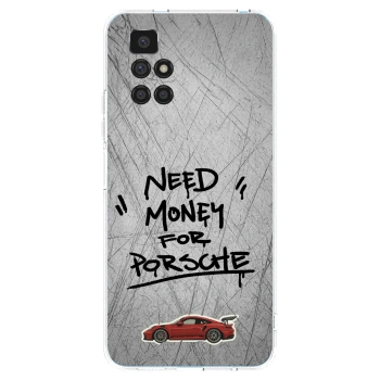 Picasee silikonový průhledný obal pro Xiaomi Redmi 10 - Grey Drift