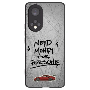 Picasee silikonový černý obal pro Honor 50 5G - Grey Drift