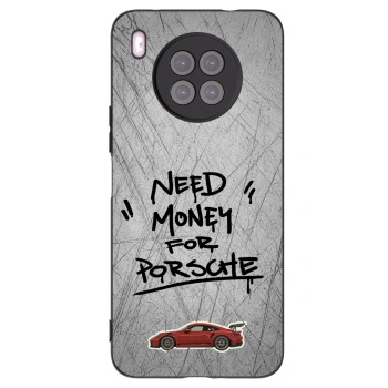 Picasee silikonový černý obal pro Huawei Nova 8i - Grey Drift