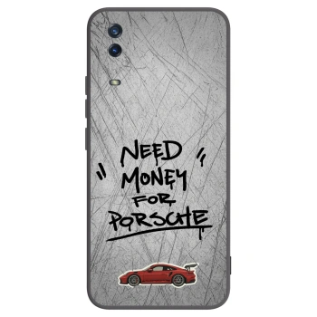 Picasee silikonový černý obal pro Vivo Y11s - Grey Drift