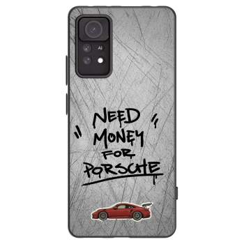 Picasee silikonový černý obal pro Xiaomi Redmi Note 11 Pro - Grey Drift