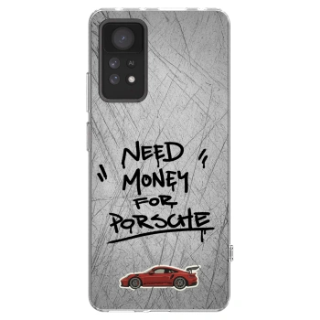 Picasee silikonový průhledný obal pro Xiaomi Redmi Note 11 Pro 5G - Grey Drift