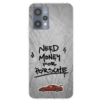 Picasee silikonový průhledný obal pro Realme 9 Pro 5G - Grey Drift