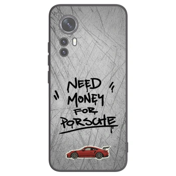 Picasee silikonový černý obal pro Xiaomi 12 - Grey Drift