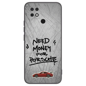 Picasee silikonový černý obal pro Xiaomi Redmi 10C - Grey Drift