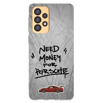Picasee silikonový průhledný obal pro Samsung Galaxy A33 5G A336 - Grey Drift