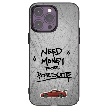 Picasee silikonový černý obal pro Apple iPhone 14 Pro Max - Grey Drift