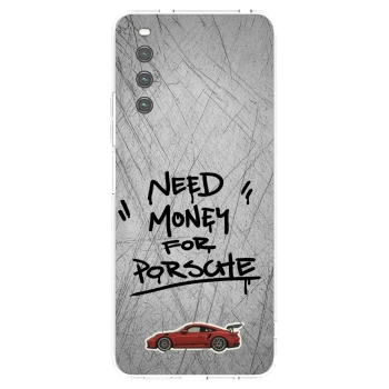 Picasee silikonový průhledný obal pro Sony Xperia 10 IV 5G - Grey Drift