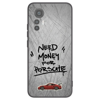 Picasee silikonový černý obal pro Xiaomi 12 Lite - Grey Drift