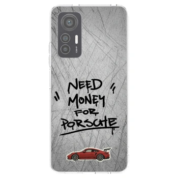 Picasee silikonový průhledný obal pro Xiaomi 12 Lite - Grey Drift