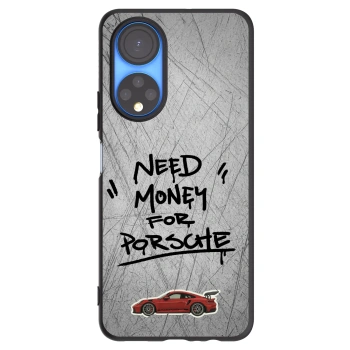 Picasee silikonový černý obal pro Honor X7 - Grey Drift