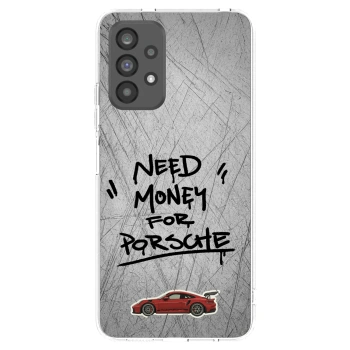 Picasee silikonový průhledný obal pro Samsung Galaxy A73 5G - Grey Drift