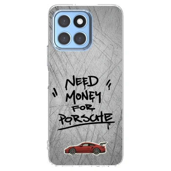 Picasee silikonový průhledný obal pro Honor X8 5G - Grey Drift