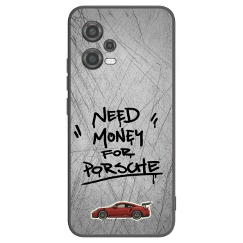 Picasee silikonový černý obal pro Xiaomi Poco X5 - Grey Drift