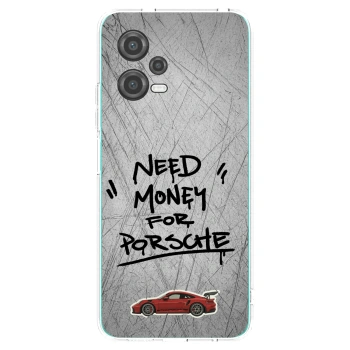 Picasee silikonový průhledný obal pro Xiaomi Poco X5 - Grey Drift