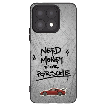 Picasee silikonový černý obal pro Honor X8a - Grey Drift