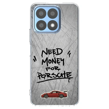 Picasee silikonový průhledný obal pro Honor X8a - Grey Drift