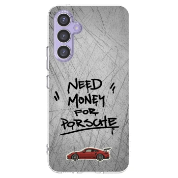 Picasee silikonový průhledný obal pro Samsung Galaxy A54 5G A546B - Grey Drift