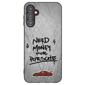 Picasee silikonový černý obal pro Samsung Galaxy A14 4G A145R - Grey Drift
