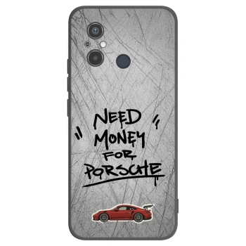 Picasee silikonový černý obal pro Xiaomi Redmi 12C - Grey Drift