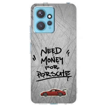 Picasee silikonový průhledný obal pro Xiaomi Redmi Note 12 4G - Grey Drift