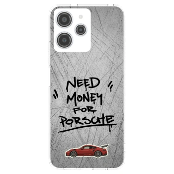 Picasee silikonový průhledný obal pro Xiaomi Redmi 12 4G - Grey Drift
