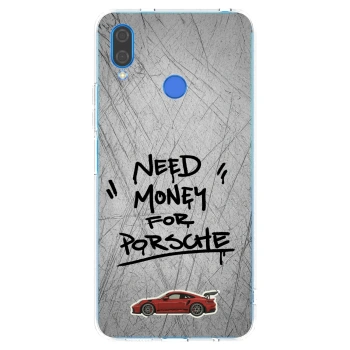 Picasee silikonový průhledný obal pro Huawei Nova 3i - Grey Drift
