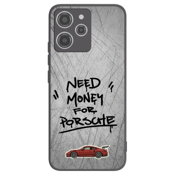 Picasee silikonový černý obal pro Xiaomi Redmi 12 4G - Grey Drift
