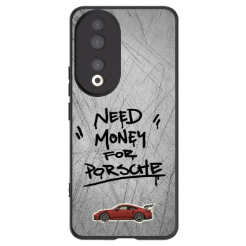 Picasee silikonový černý obal pro Honor 90 5G - Grey Drift