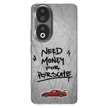 Picasee silikonový průhledný obal pro Honor 90 5G - Grey Drift