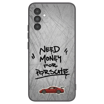 Picasee silikonový černý obal pro Samsung Galaxy A04s A047F - Grey Drift