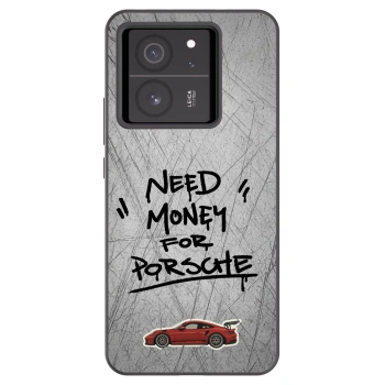Picasee silikonový černý obal pro Xiaomi 13T - Grey Drift
