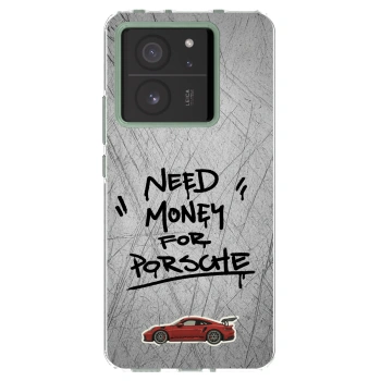 Picasee silikonový průhledný obal pro Xiaomi 13T - Grey Drift