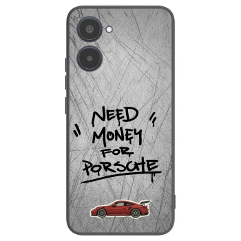 Picasee silikonový černý obal pro Realme 10 4G - Grey Drift